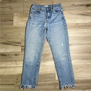 💥Madewell High Rise Slim BoyJean Size 24